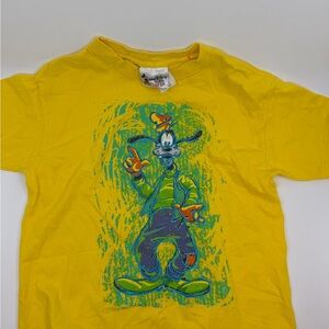 Rare 1990s Walt Disney World Kids Goofy T-Shirt – Made in USA